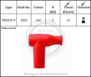 NGK TB05EM-R ZÜNDKERZENSTECKER